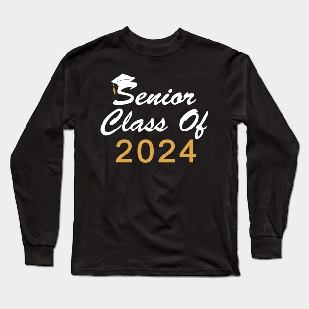 Senior Class of 2024 Long Sleeve T-Shirt by Mirnamar